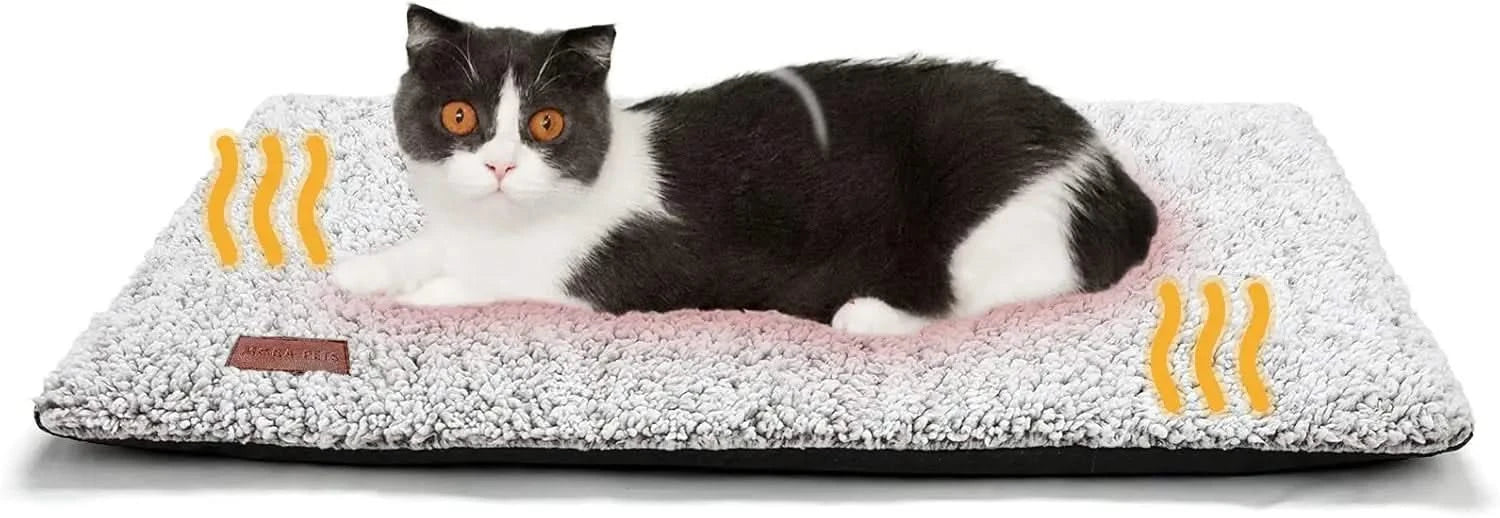 Mora Pets Self-Warming Cat & Dog Mat: Non-Electric Thermal Pad for Indoor/Outdoor Comfort