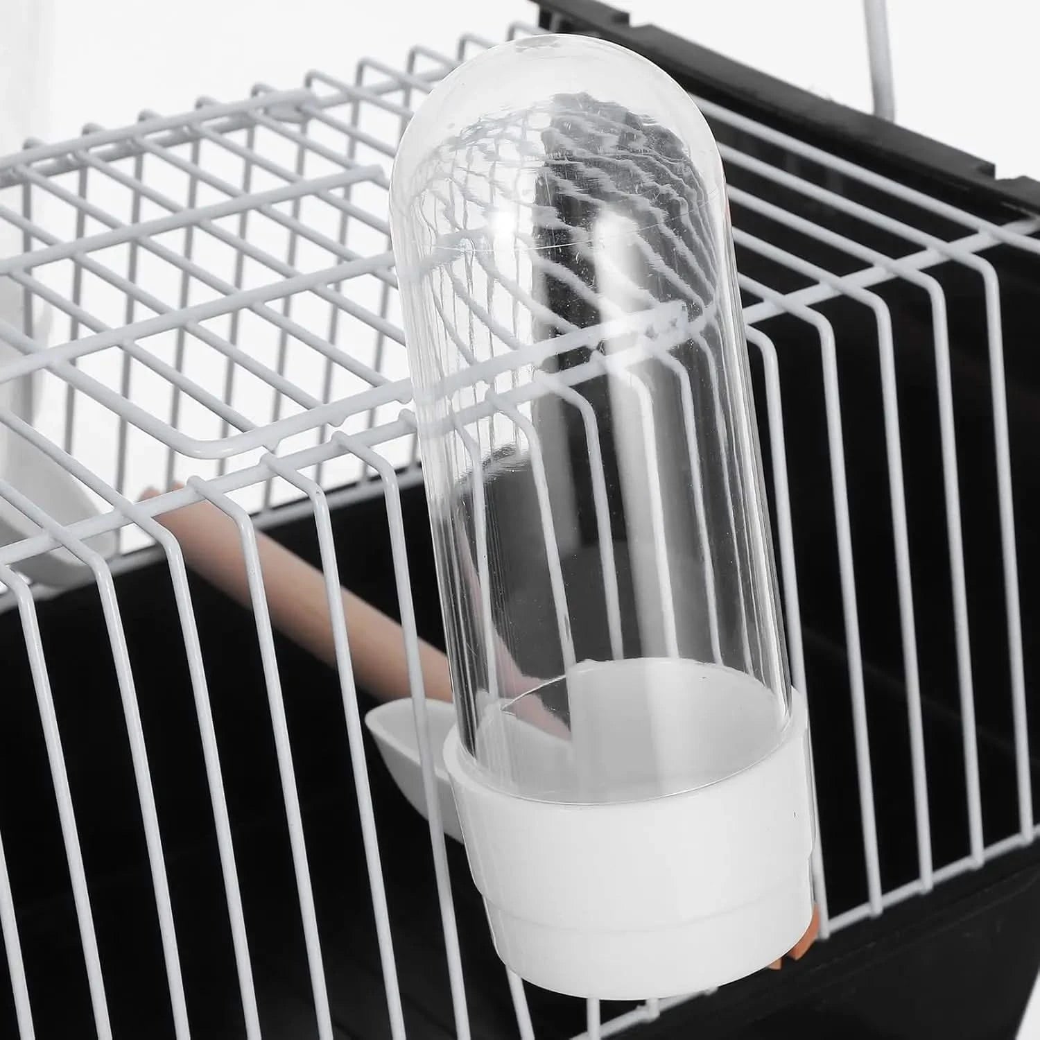 Compact Portable Bird Travel Cage for Small Parrots Parakeets Finches Handheld Carrier