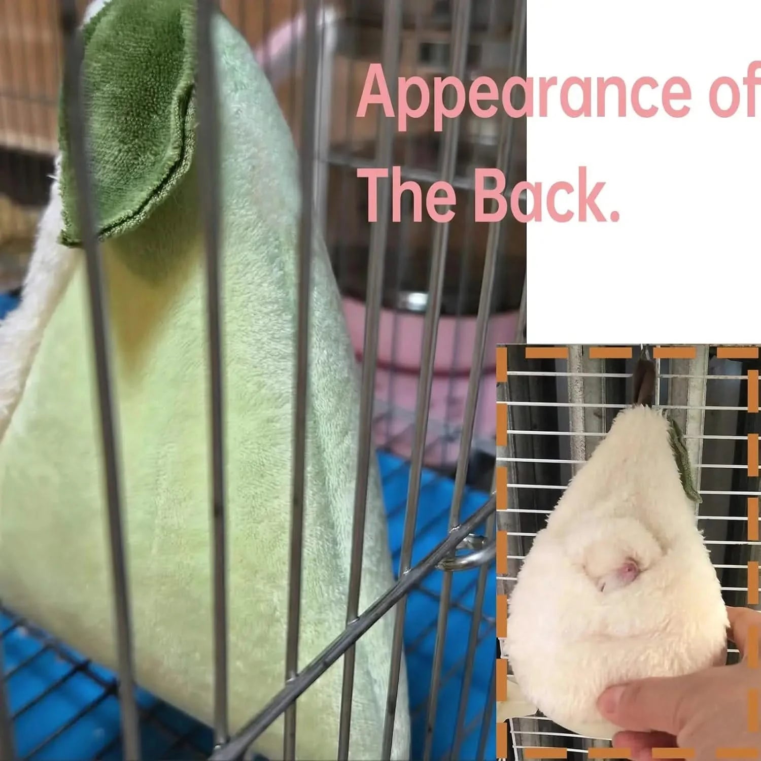 Cozy Pear-Shaped Plush Hamster Bed Hideout for Small Pet Habitat Accessories