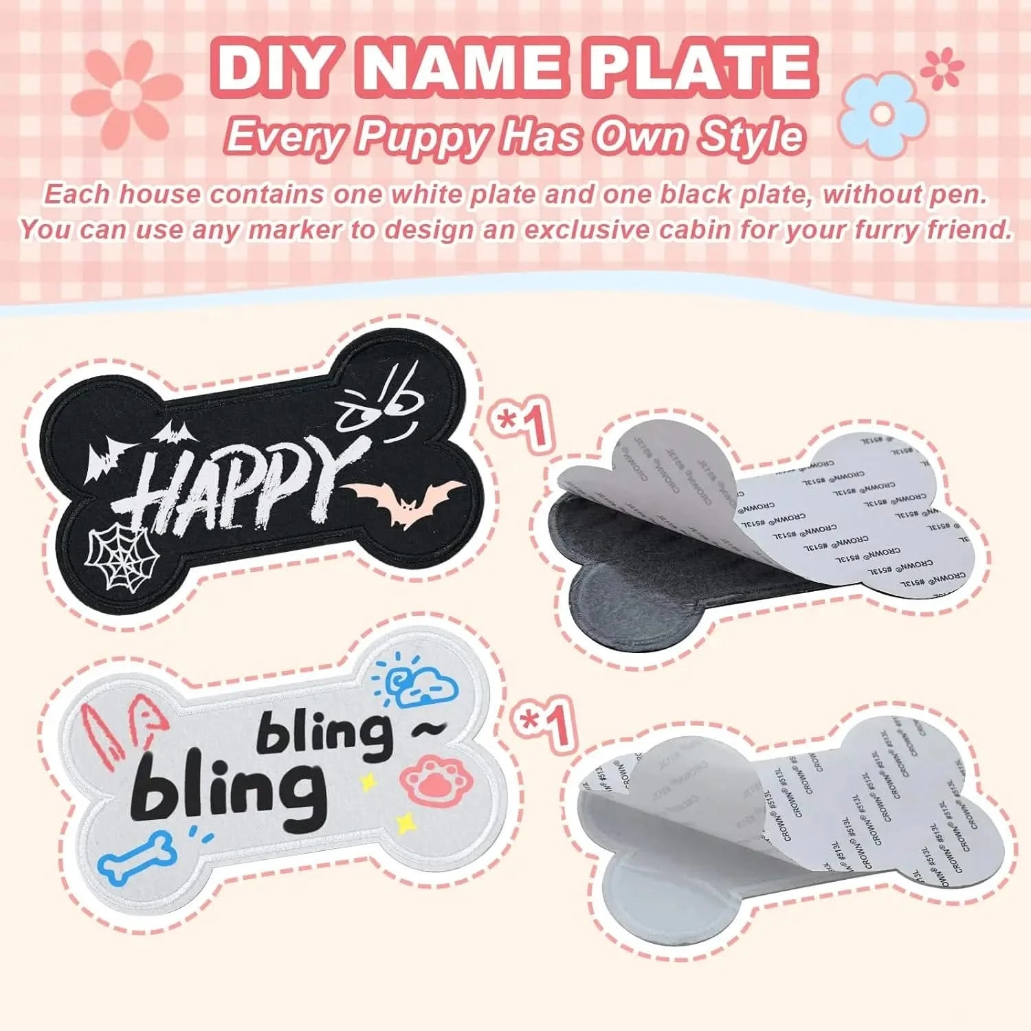 Jiupety Pink Indoor Dog Tent Bed with Frame, Breathable Washable Foldable Pet Cave for Small Dogs & Cats