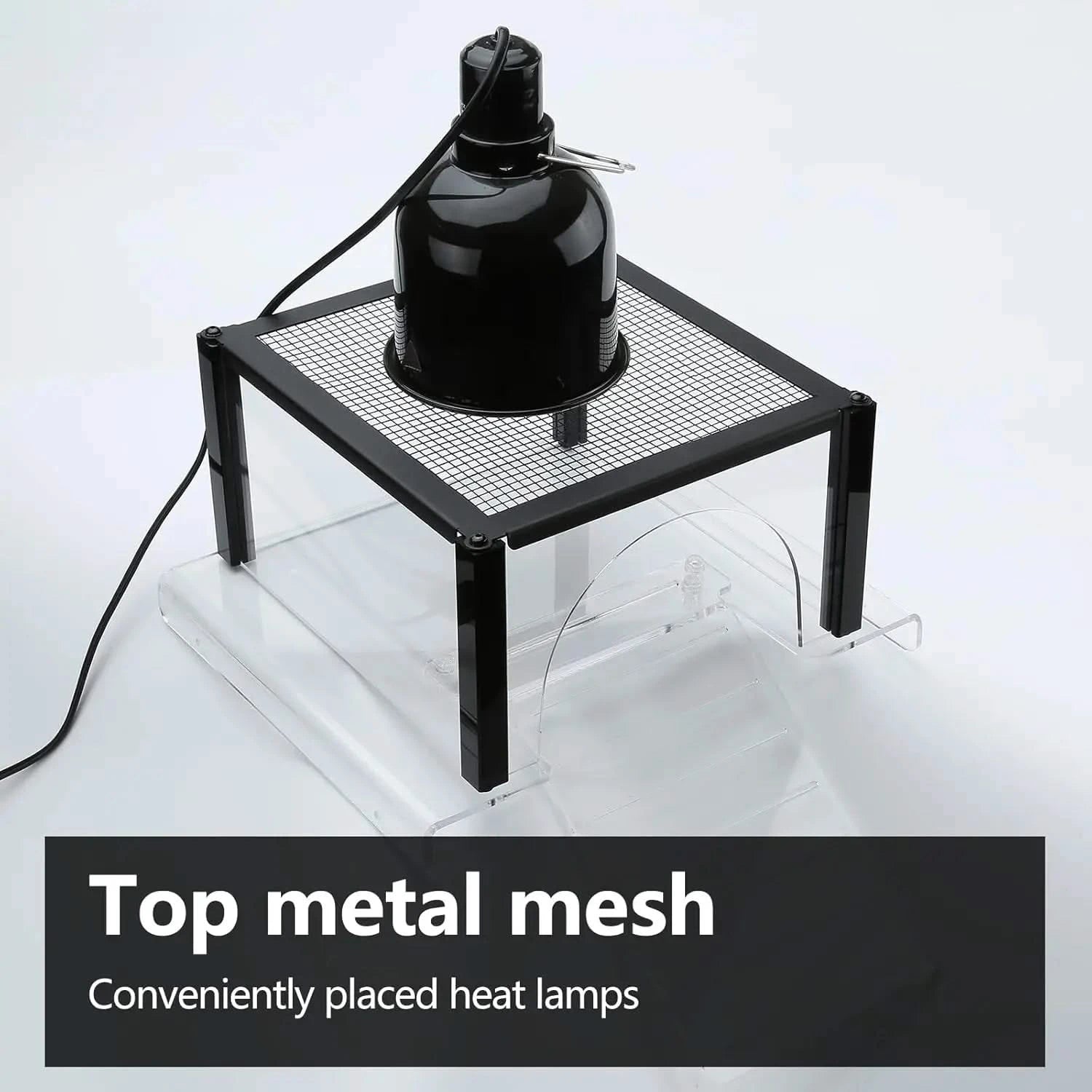 Premium Turtle Basking Platform for Aquatic Tanks - Spacious Reptile Ramp & Dock