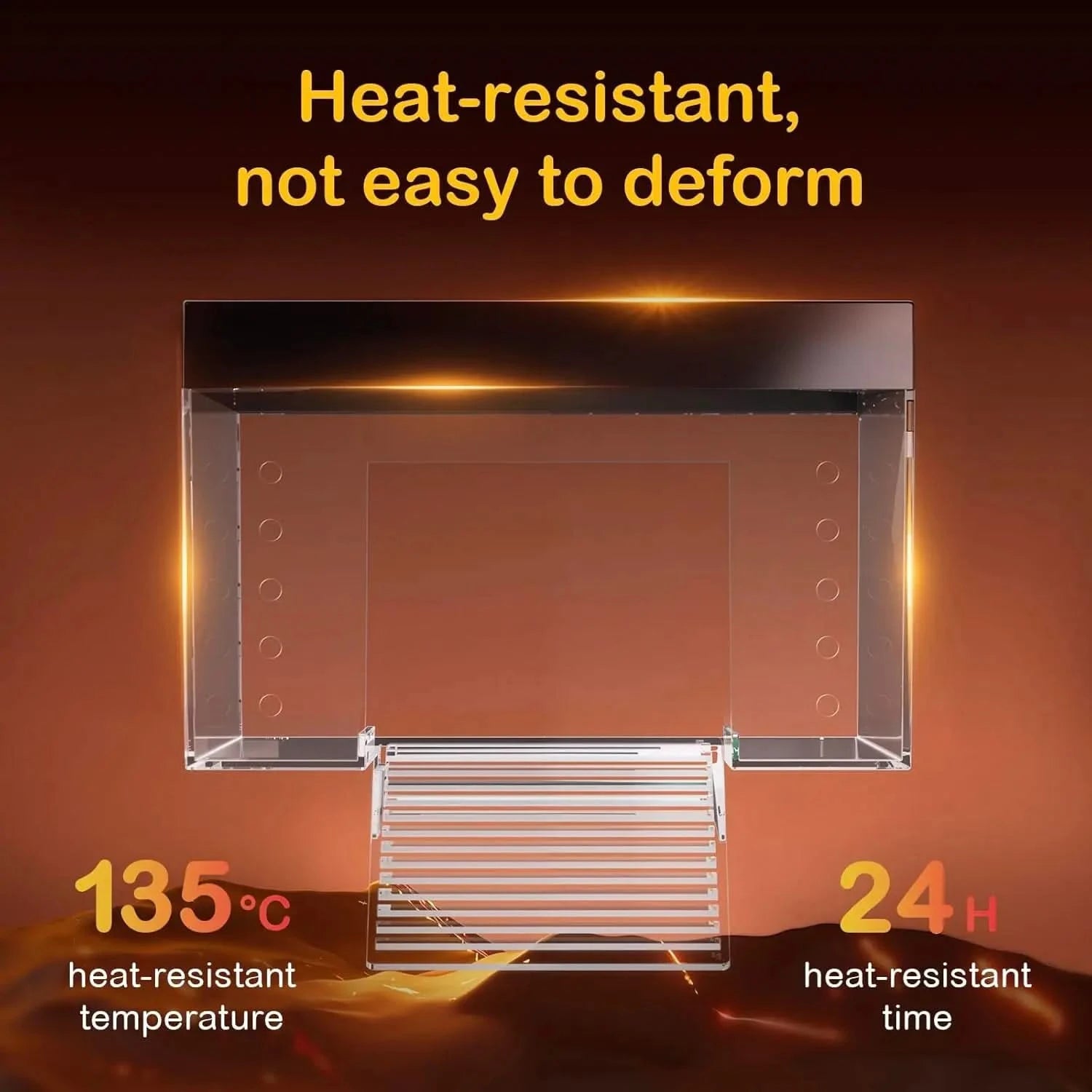 Clioran Durable Hanging Turtle Basking Platform: Elevated Habitat Topper for Small Aquatic Reptiles