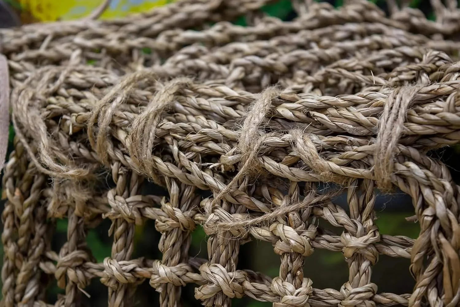 Large Penn-Plax Reptology Natural Seagrass Lizard Lounger Corner Triangle with Ladder