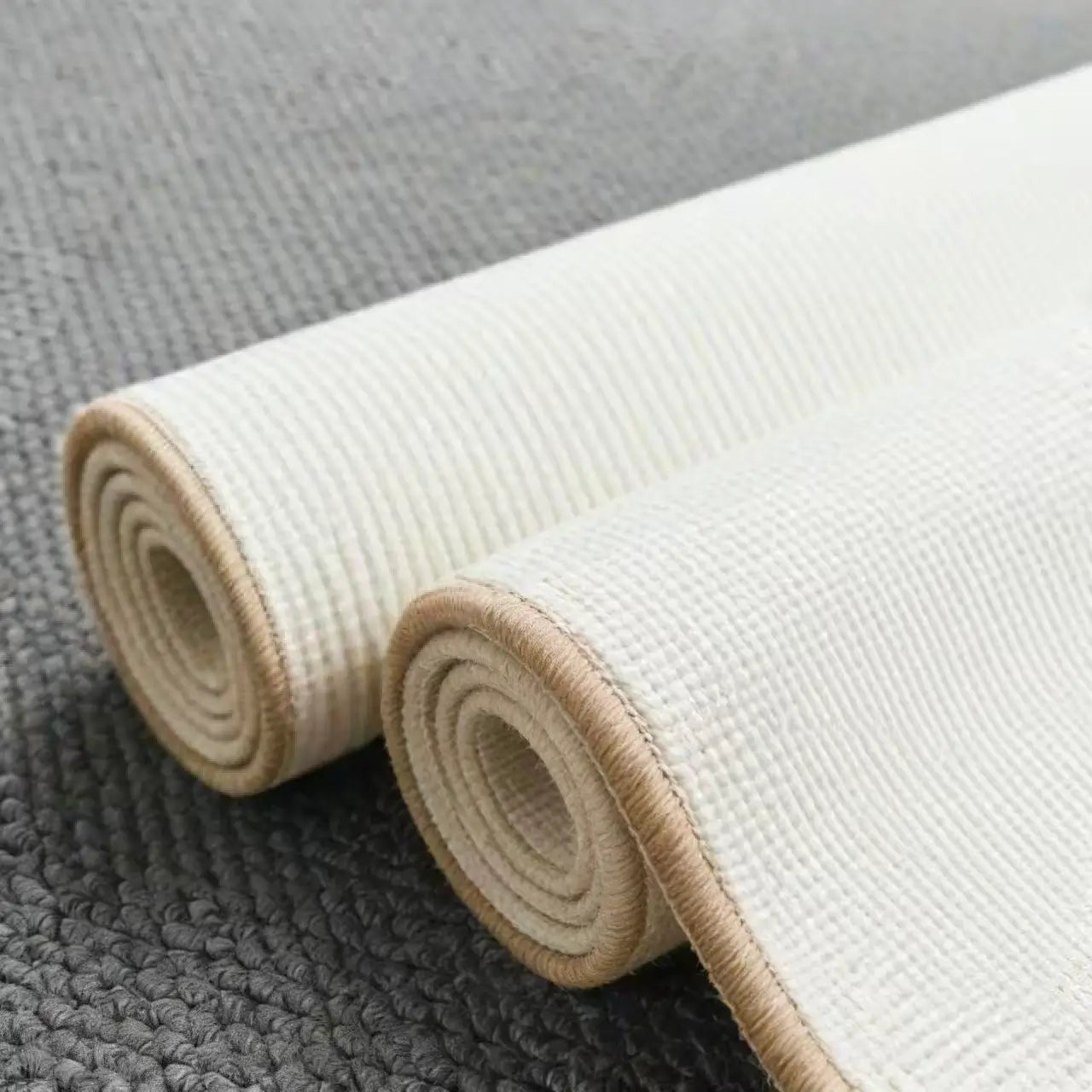 Scratch-Resistant Sisal Cat Scratcher Mat for Cats, Beige Self-Adhesive Pad