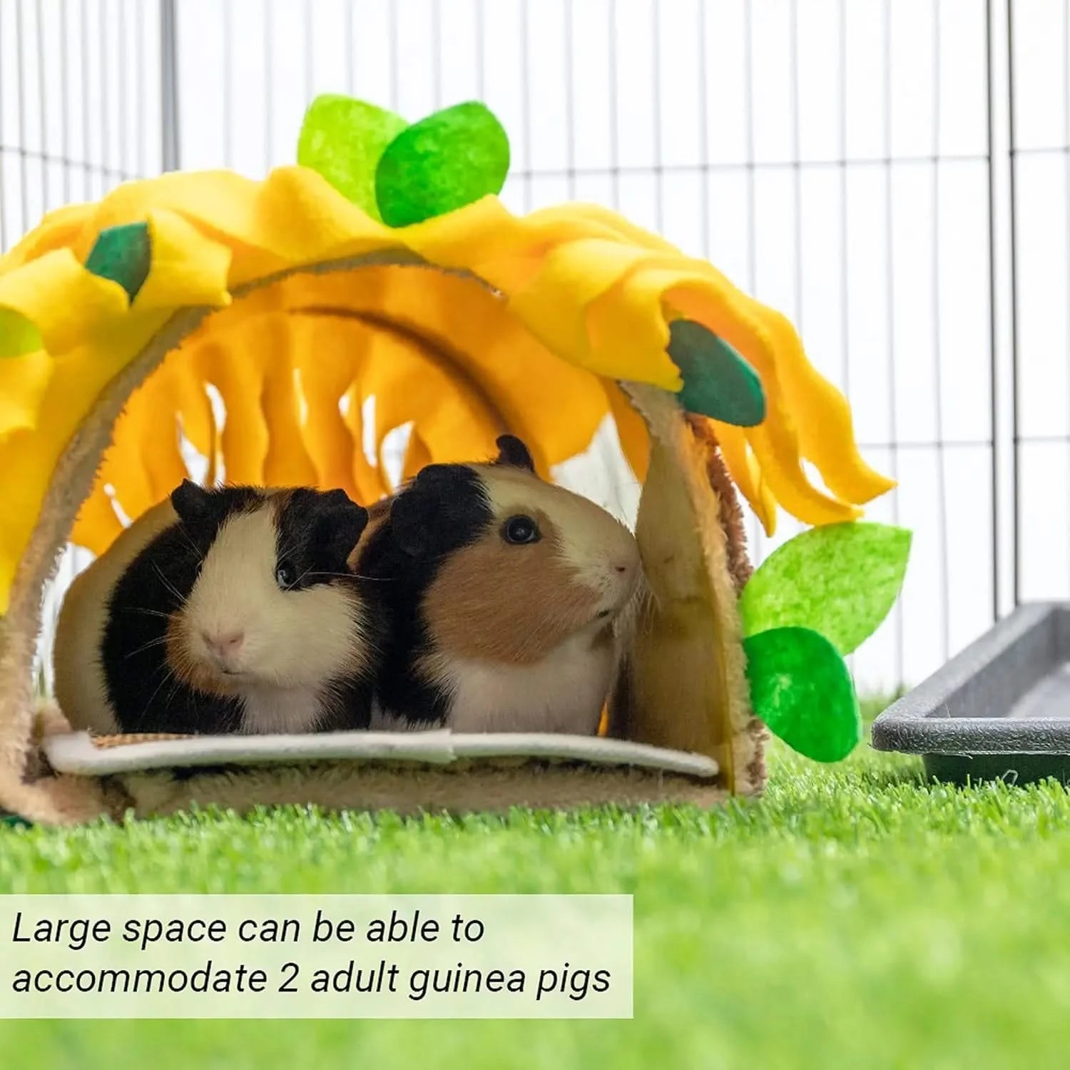 Cozy Fleece Small Animal Tunnel Hideout: Warm Plush Bed for Guinea Pigs