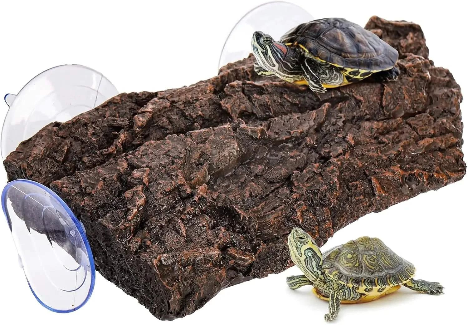 ZENFUN Turtle Basking Platform: Aquarium Tortoise Climbing Ramp, Strong Suction Cups