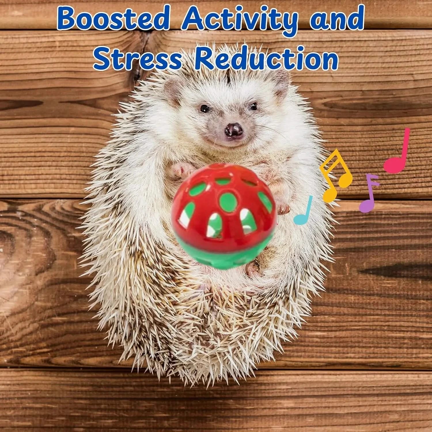 Cozy Green Small Animal Hideout Bed with Interactive Bell Toy