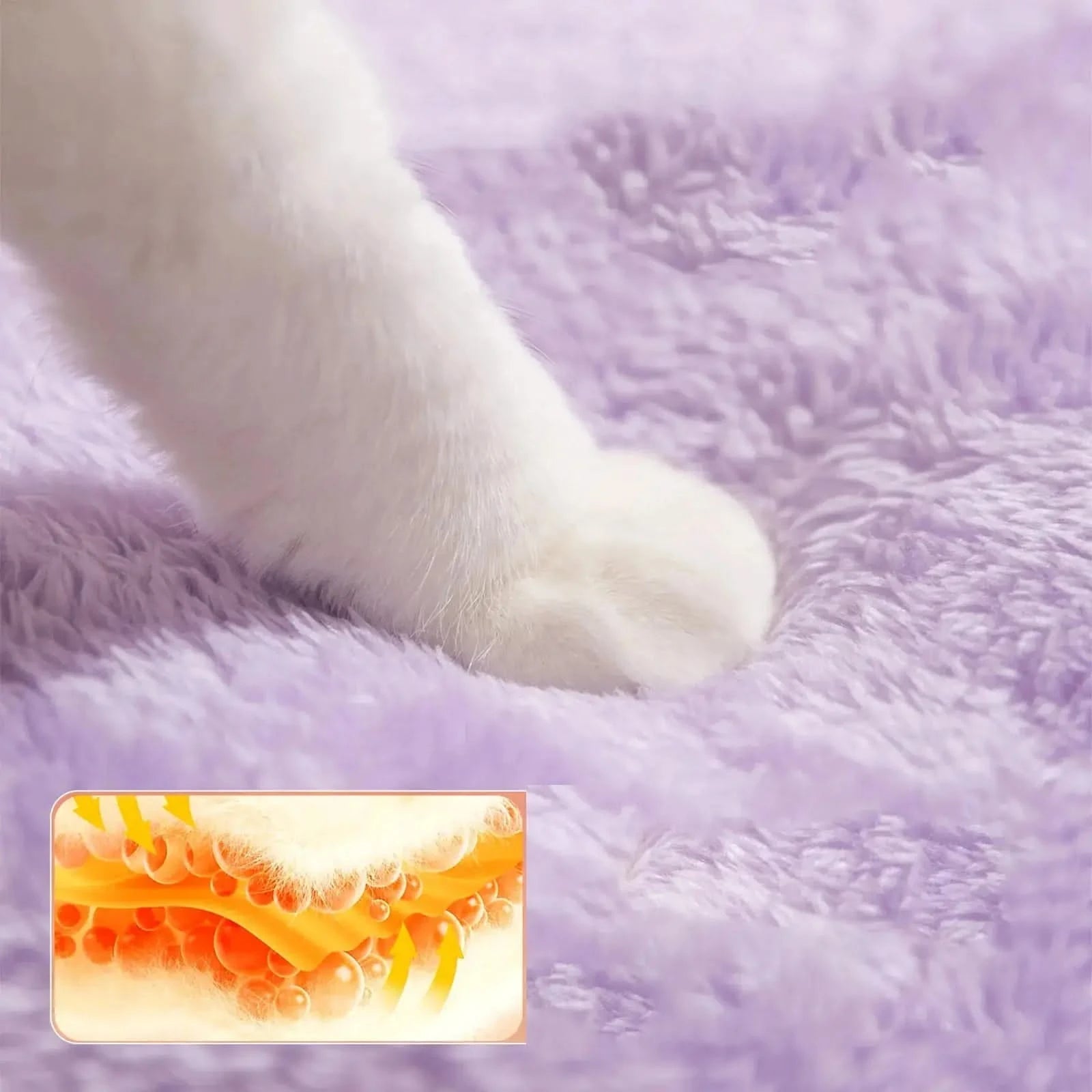Soft Plush Cat Cave Bed House, Removable Washable Cushion, All Seasons
