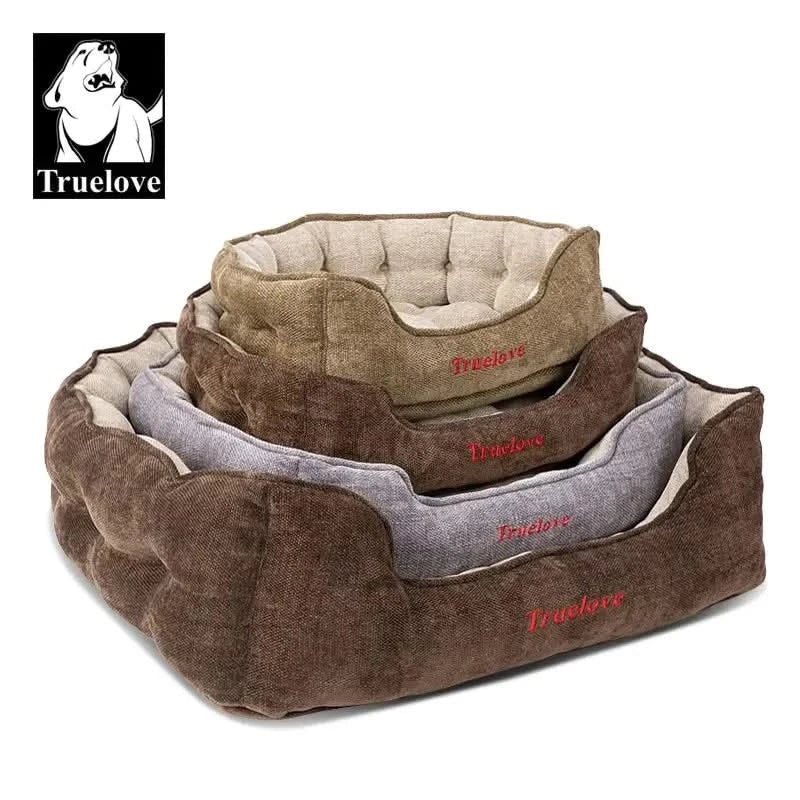 Truelove Super Soft Plush Round Pet Bed Mat for Dogs & Cats