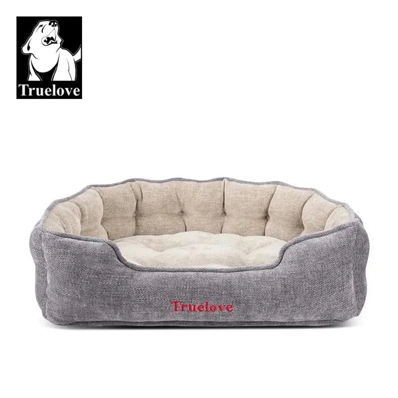 Truelove Super Soft Plush Round Pet Bed Mat for Dogs & Cats