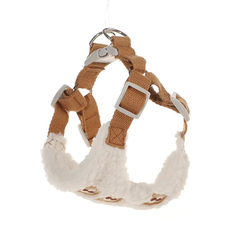 Escape-Proof Cat Harness: Sherpa Lined, Adjustable Design