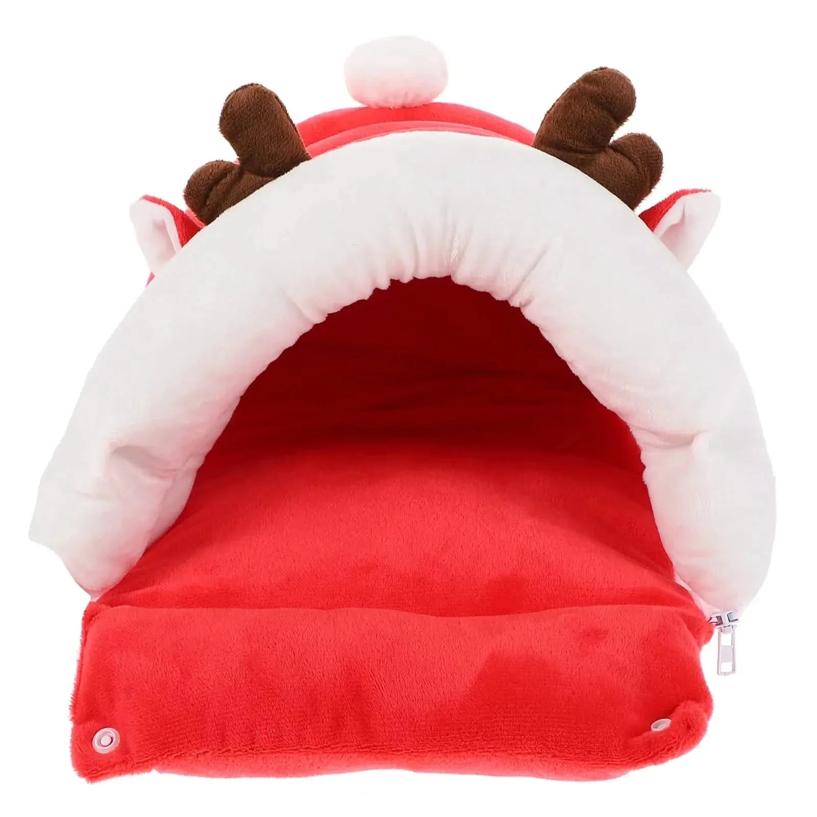 Cozy Winter Warm Hamster Nest Bed for Small Animals, Squirrels, Mice – Soft Pet Rest Cave
