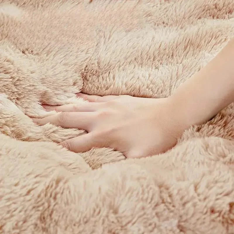 Supreme Comfort Fluffy Dog Bed Sofa Cushion for All Pet Breeds