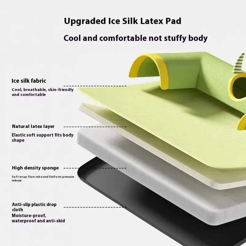 Breathable Monster Cat Tunnel Bed - Four-Season Universal Pet Nest & Mat