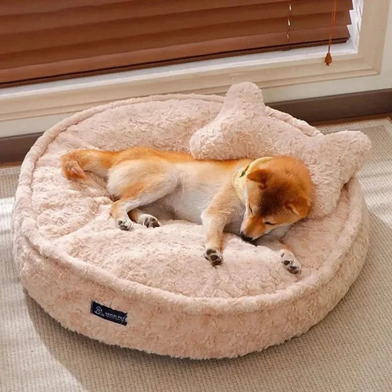 Ultra-Soft Fluffy Pet Bed Sofa Cushion for Warm Winter Comfort