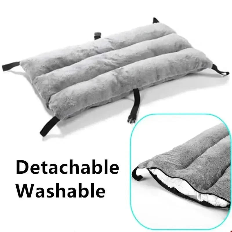 Warm Breathable Dog Bed with Detachable Iron Frame for Large Pets