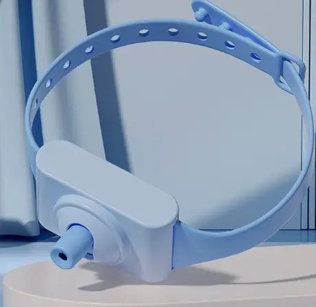 Self-Playing Laser Cat Collar - Hands-Free, Adjustable, Pink & Blue