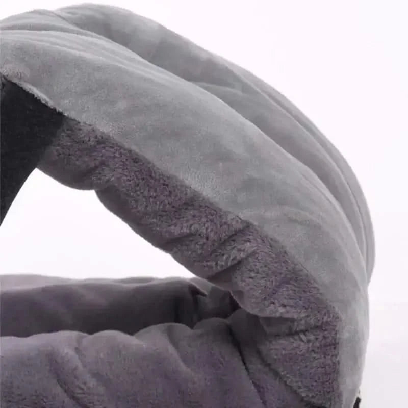 Warm Breathable Dog Bed with Detachable Iron Frame for Large Pets