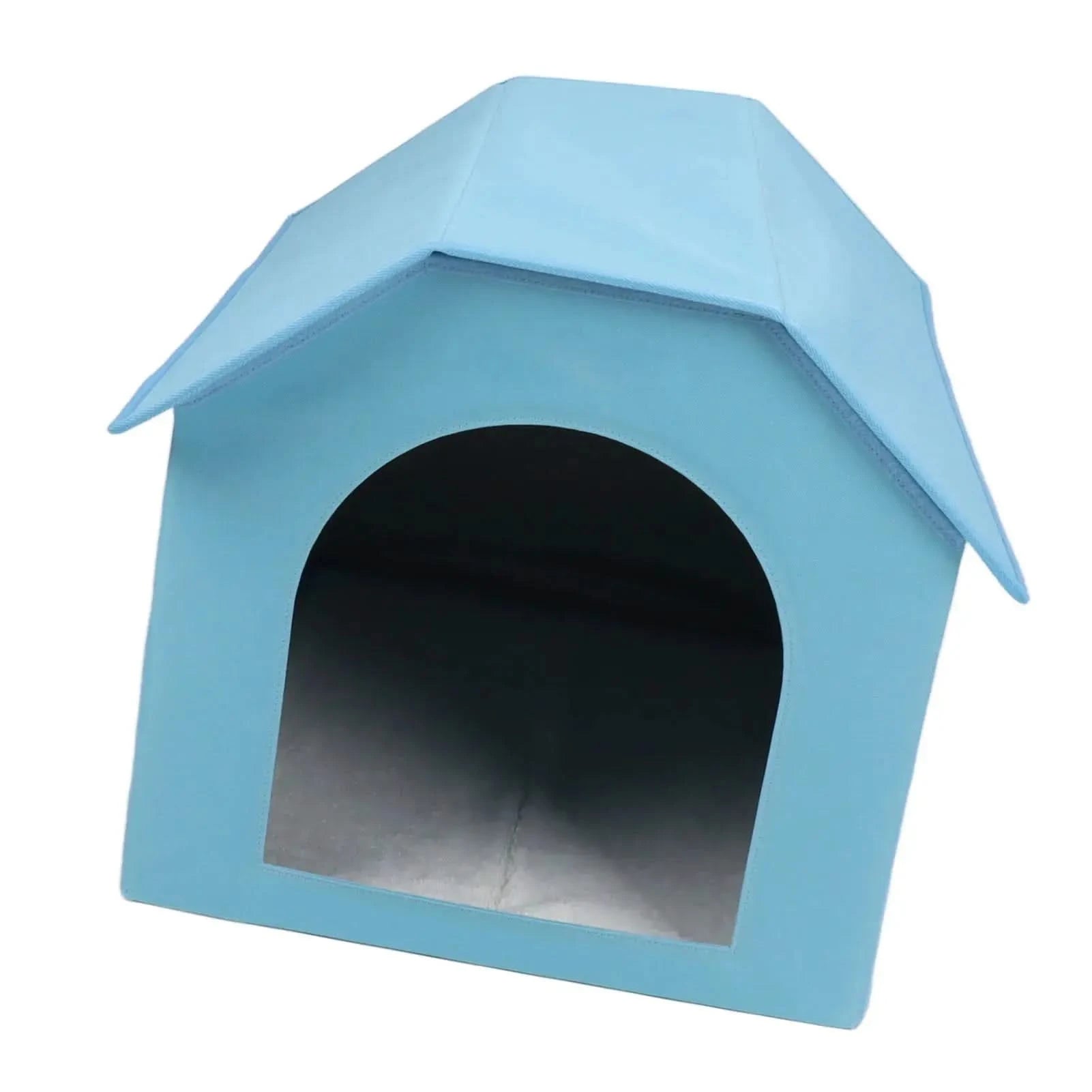 Foldable Waterproof Pet House for Indoor Outdoor Small Medium Dogs Cats