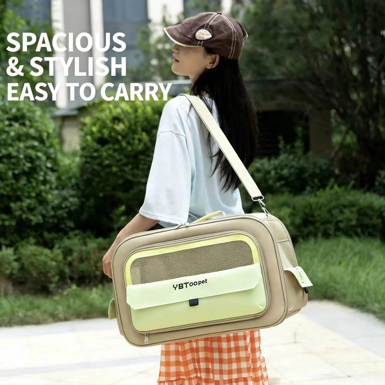 Travel Cat & Dog Carrier Bag - Lightweight, Casual Style