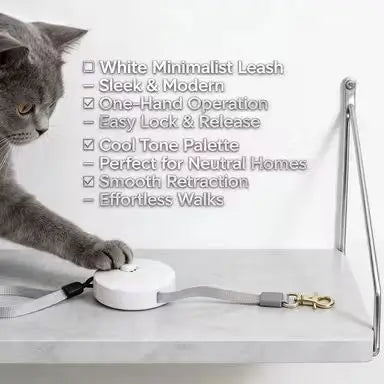 Mini Retractable Pet Leash: Compact Design, Multi-Color Options