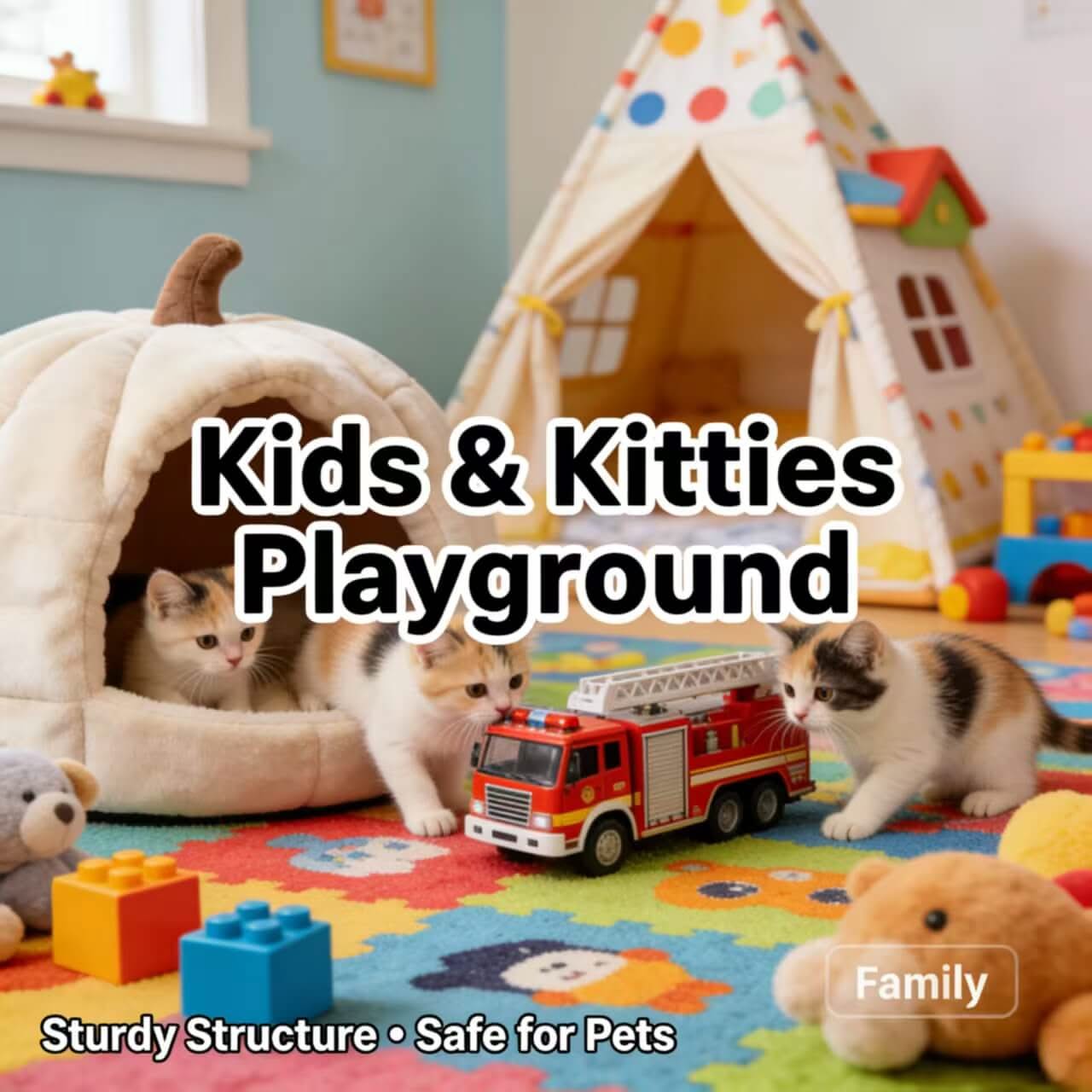 Adorable Pumpkin Pet Cave Bed for Cats- Plush, Cozy Hiding Spot, Beige, All-Season