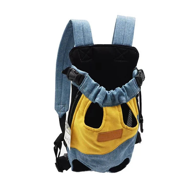 Travel Dog & Cat Front Carrier - Adjustable Straps, Lightweight