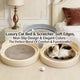 Round Cat Scratcher Set: Interactive Toys, Durable Surface, Multi-Color (Beige/Yellow/Grey)