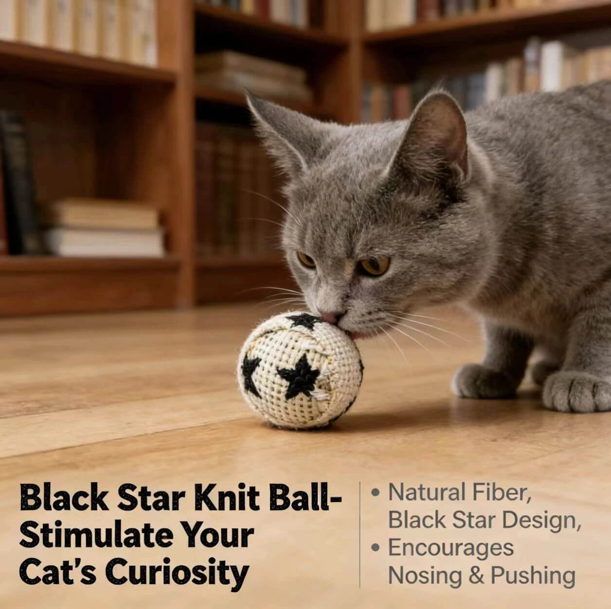 Woven Cat Play Balls - Colorful Pattern Variety Pack, Soft Fabric, Indoor Cat Toys