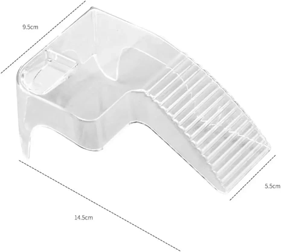 Complete Small Turtle Tank Kit: Reptile Aquarium, Basking Platform, Decor, Grass