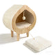 Warm Soft Cat Mat Easy Clean for Solid Wood Cat Houses