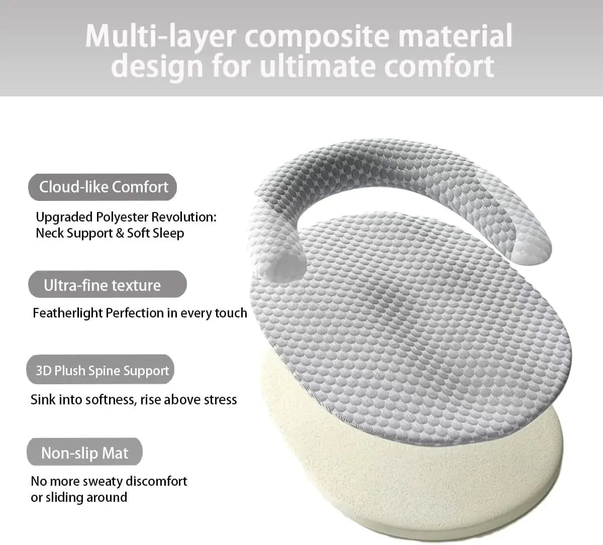 Cooling Cat Bed with Pillow for Indoor Cats, Washable Round Fluffy Pet Cushion