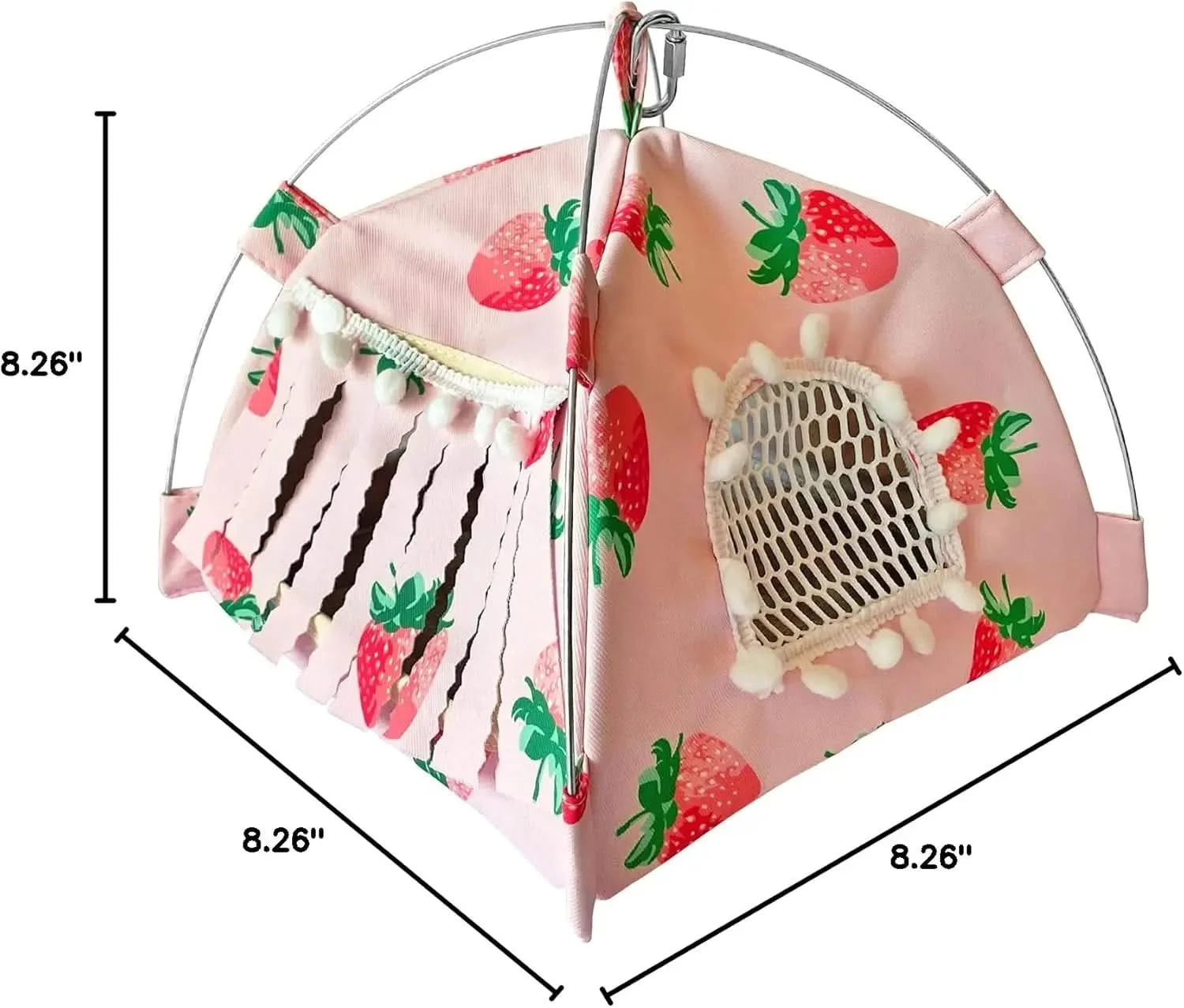 Cozy Small Animal Tent Hideout: Portable Comfort Habitat for Hamsters, Guinea Pigs, Hedgehogs