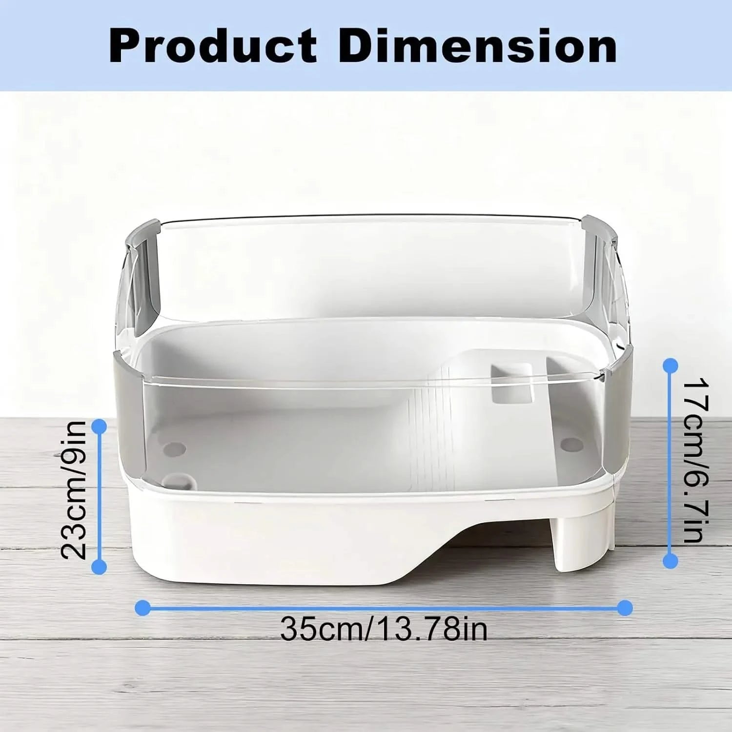 TOTZLIAN All-in-One Small Turtle Habitat Kit with Basking Platform & Filter