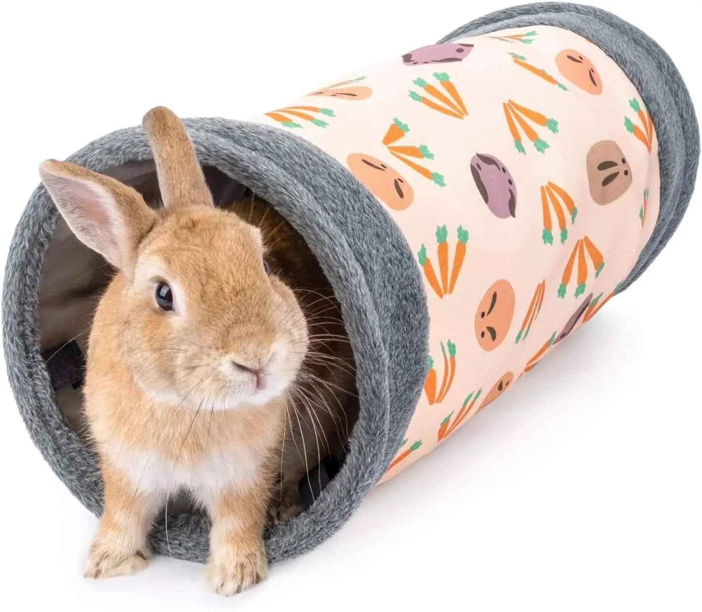 Niteangel Cozy Play Tunnel for Guinea Pigs, Dwarf Rabbits, & Small Pets