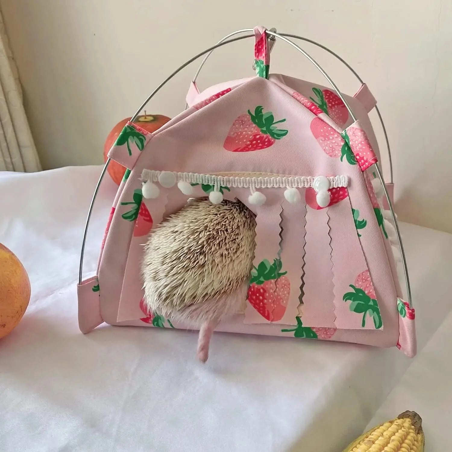 Cozy Small Animal Tent Hideout: Portable Comfort Habitat for Hamsters, Guinea Pigs, Hedgehogs