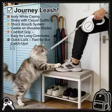Retractable Pet Leash: One-Hand Control, Multi-Color Options