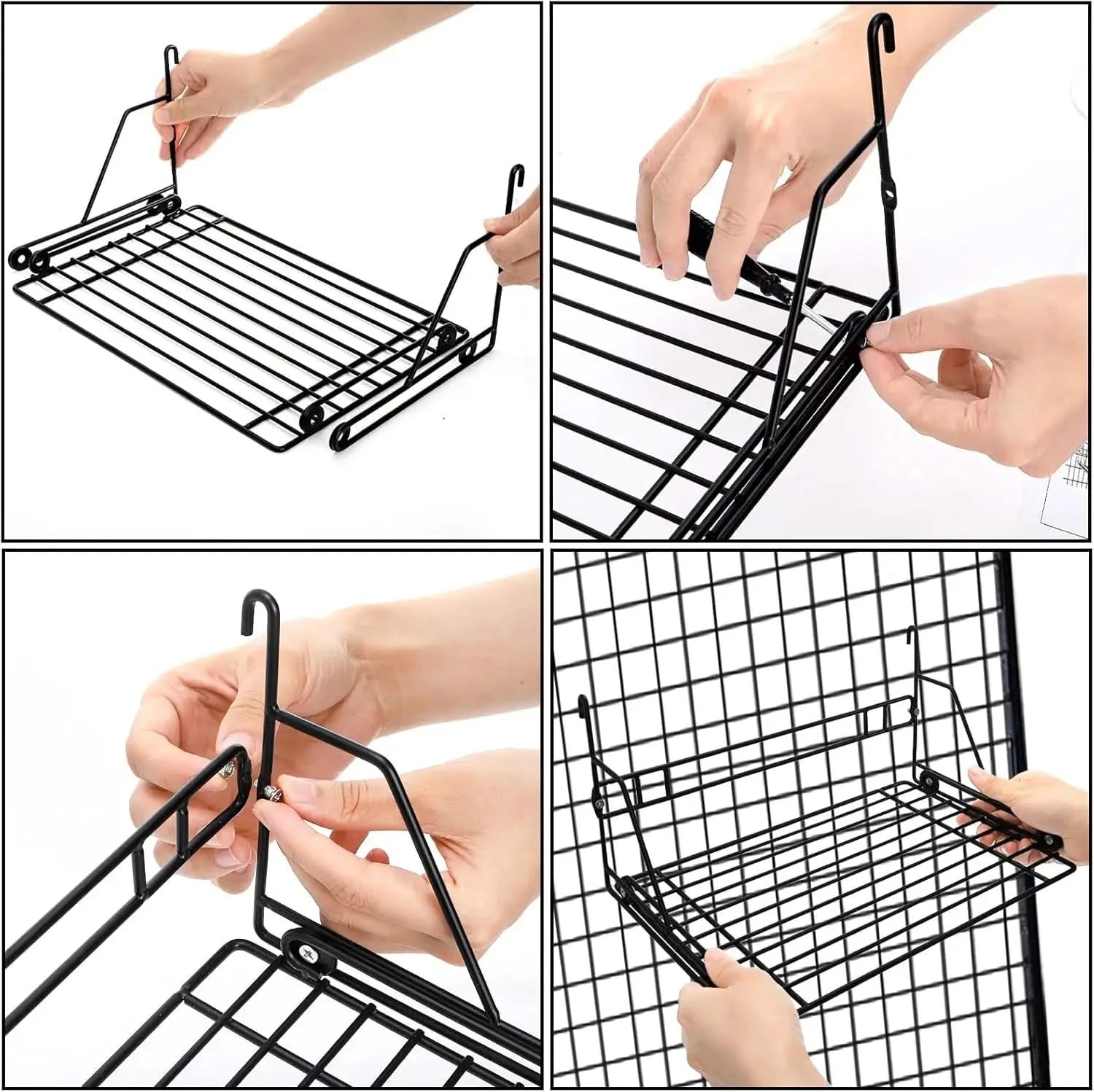 Okllen Durable Steel Bird Perch Stand Platform – Spacious Sundeck for Parrots & Small Birds