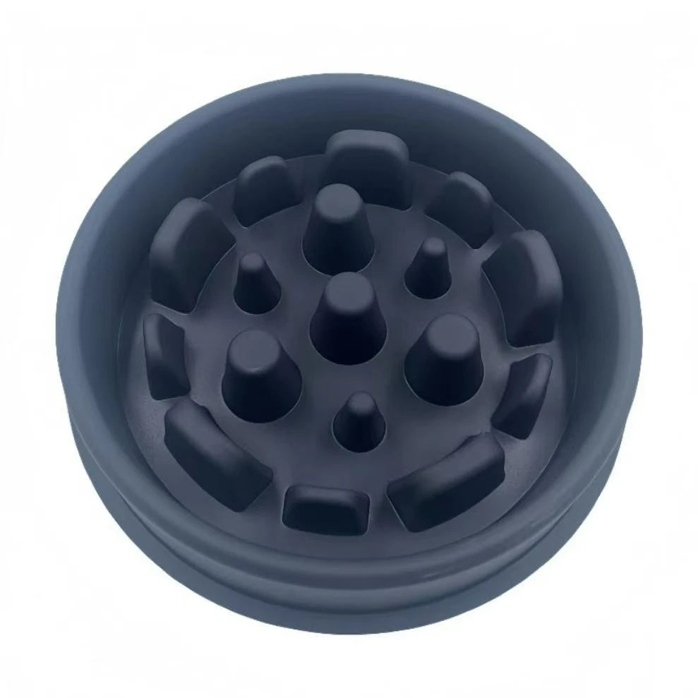 Slow-Feeding Cat Bowl for Cats - Silicone Protrusion Design Multi-Color