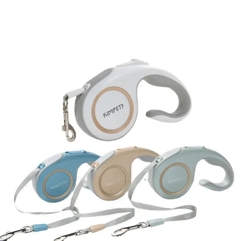 Retractable Pet Leash: One-Hand Control, Multi-Color Options
