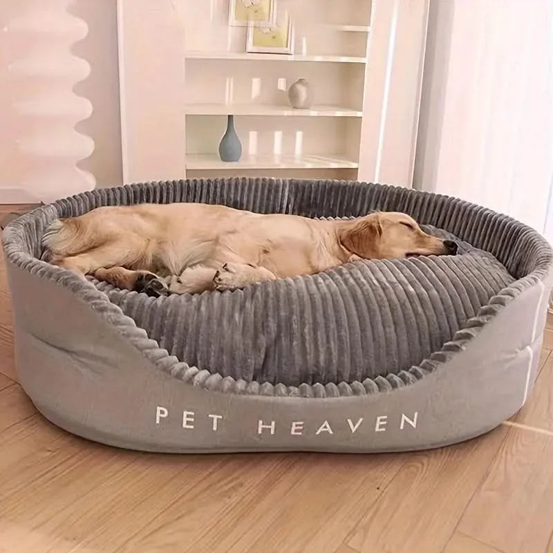 Luxury Ultra-Soft Plush Dog Bed - Bite-Resistant, Dirt-Proof, Supreme Comfort