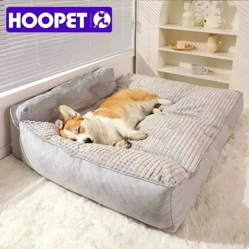 Cozy Plush Pet Bed: Soft, Warm Nest Mat for Dogs & Cats