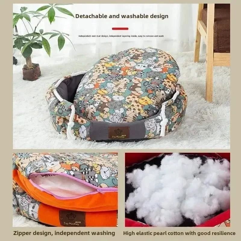 Plush Breathable Dog Bed Sofa Mattress Cushion for Large Pets