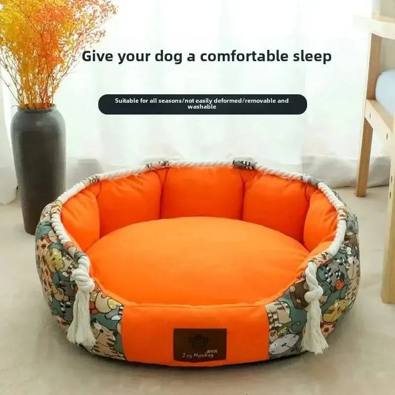 Plush Breathable Dog Bed Sofa Mattress Cushion for Large Pets