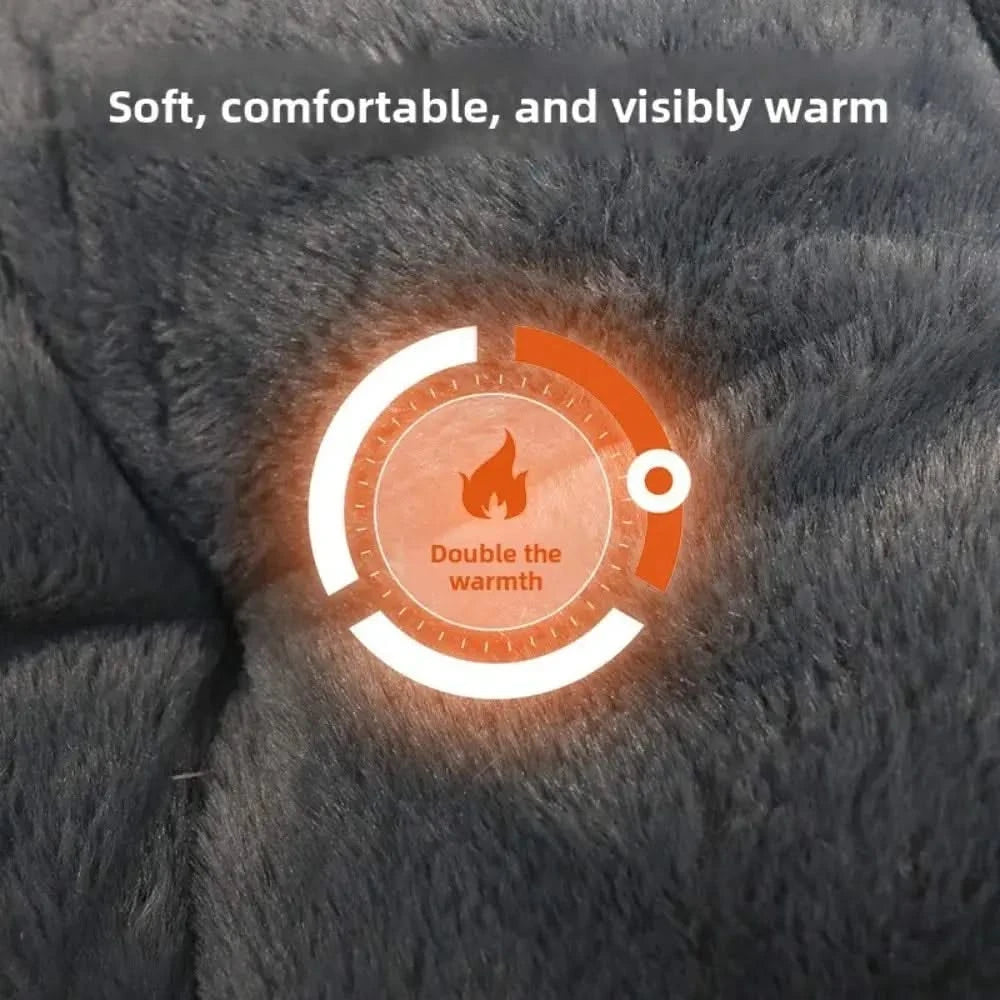 Ultra-Soft Winter Warm Washable Round Pet Bed for Cats Small Dogs