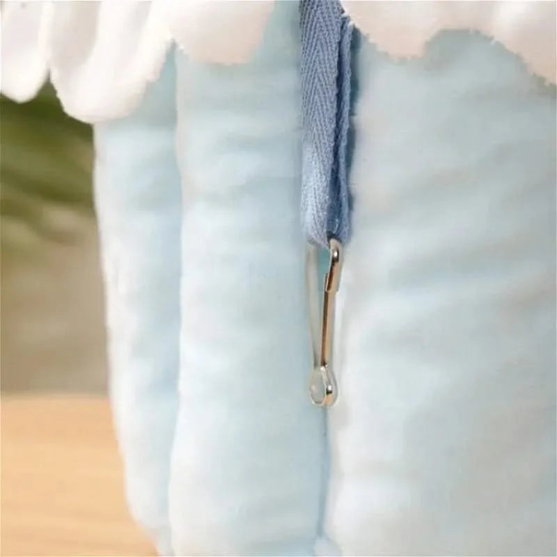 Cute Cartoon Cake Shape Small Animal House Warm Fleece Hideout for Hamsters, Guinea Pigs, Rabbits