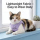 Escape-Proof Cat Harness: Breathable Mesh, Ear Accent