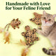 Soft Texture Cat Toy Set - Cork Pattern, Feather Teaser, Catnip & Silvervine